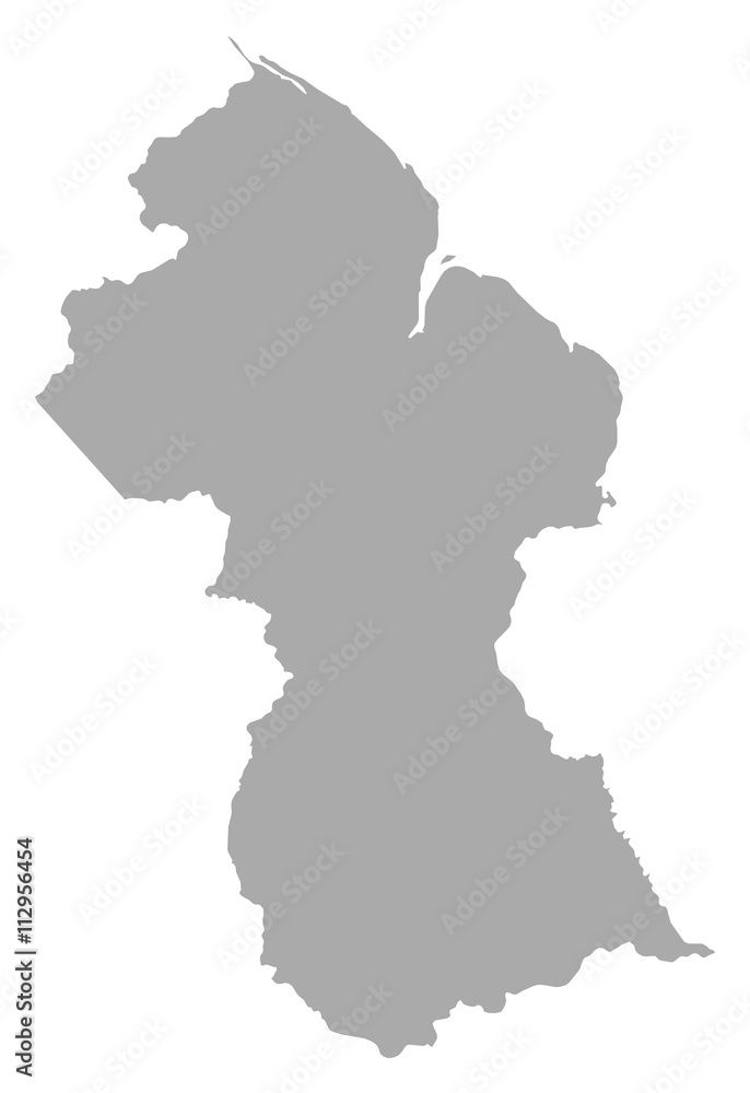 Map - Guyana Map - Guyana