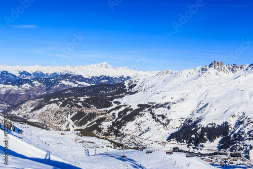 Meribel Ski Resort, Meribel Village Center (1450 m). France © Nikolai Korzhov