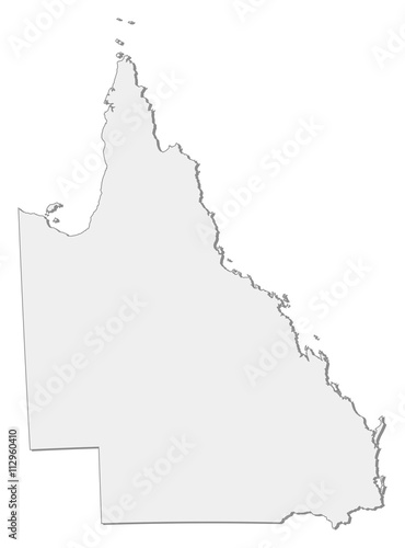 Map - Queensland (Australia) photo