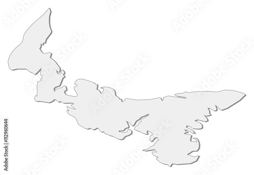 Map - Prince Edward Island (Canada)