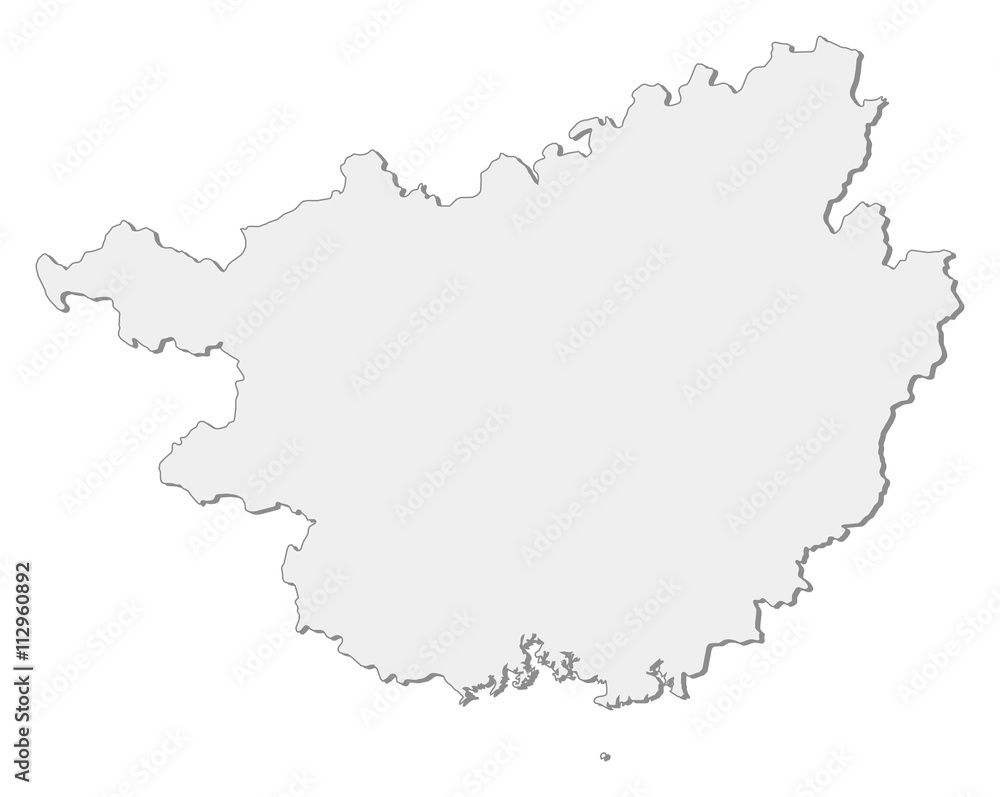 Map - Guangxi (China)