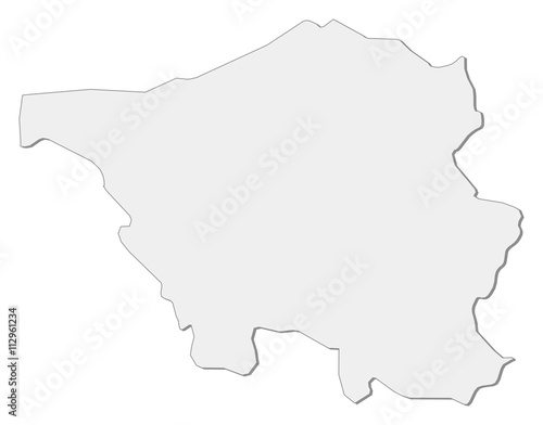 Map - Saarland (Germany)