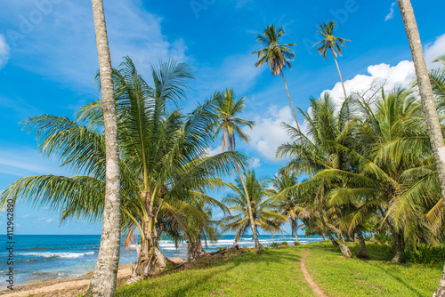 Playa Cocles - beautiful tropical beach close to Puerto Viejo - Costa Rica