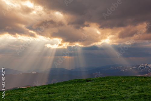 Rays of light