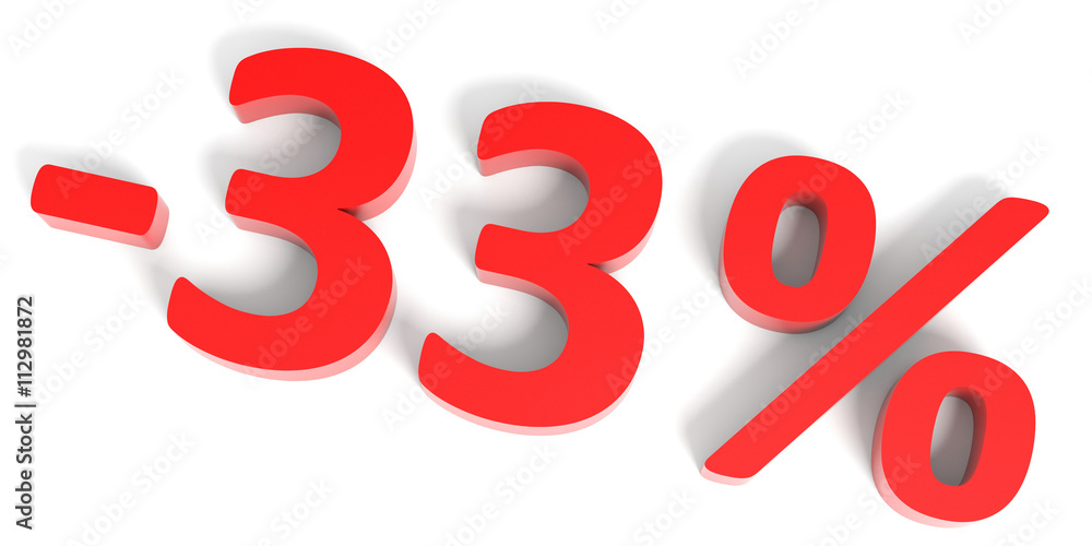 Discount 33 percent off sale. Discount 33 percent off sale.