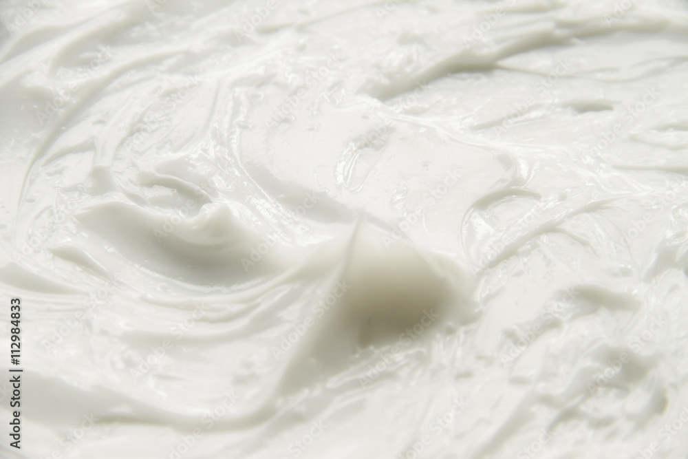 Cosmetics. Cream white background texture. Cosmetics. Cream white background texture.