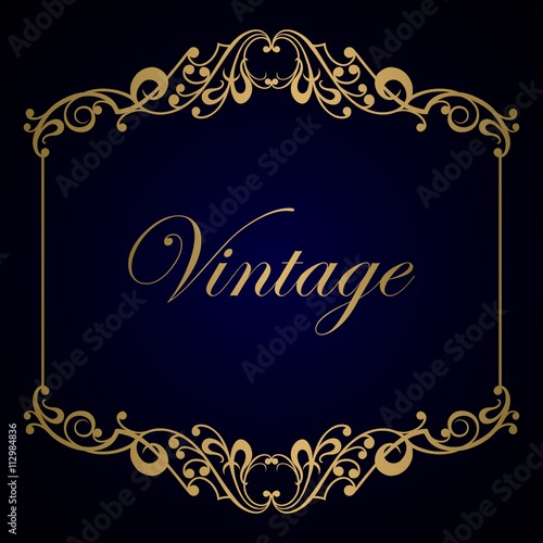 Vintage vector background