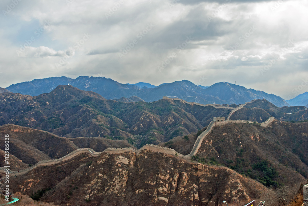 Fototapeta premium China the great wall at Badaling.