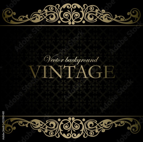 Vintage vector background