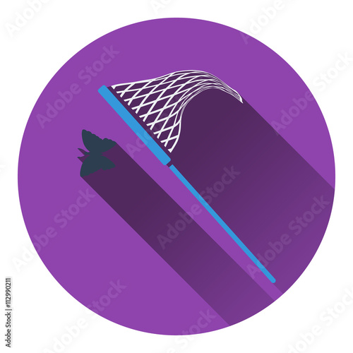 Icon of butterfly net
