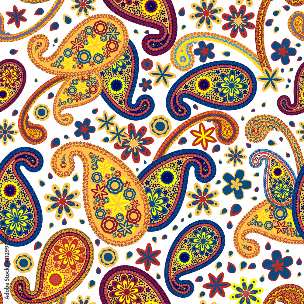 Seamless Paisley Pattern Seamless Paisley Pattern