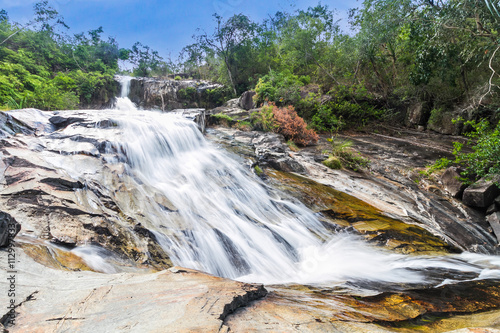 Ton Nga Chang waterfall at Songkhla,Thailand.