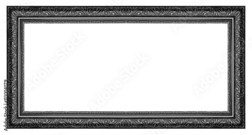 Picture frame isolated on white background