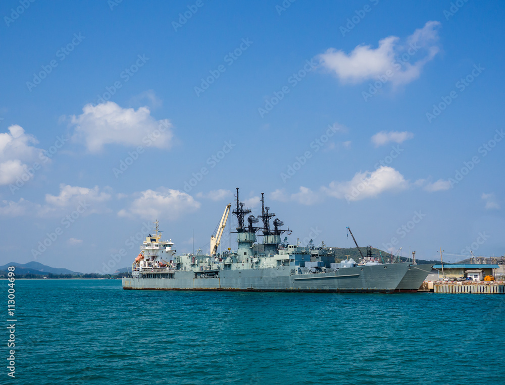 Obraz premium warship