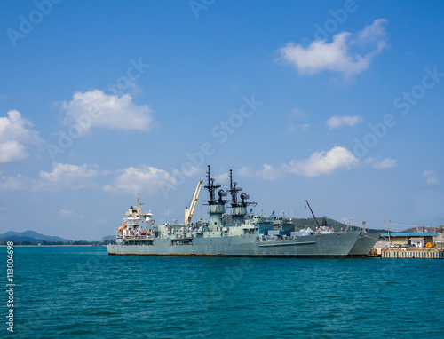 warship
