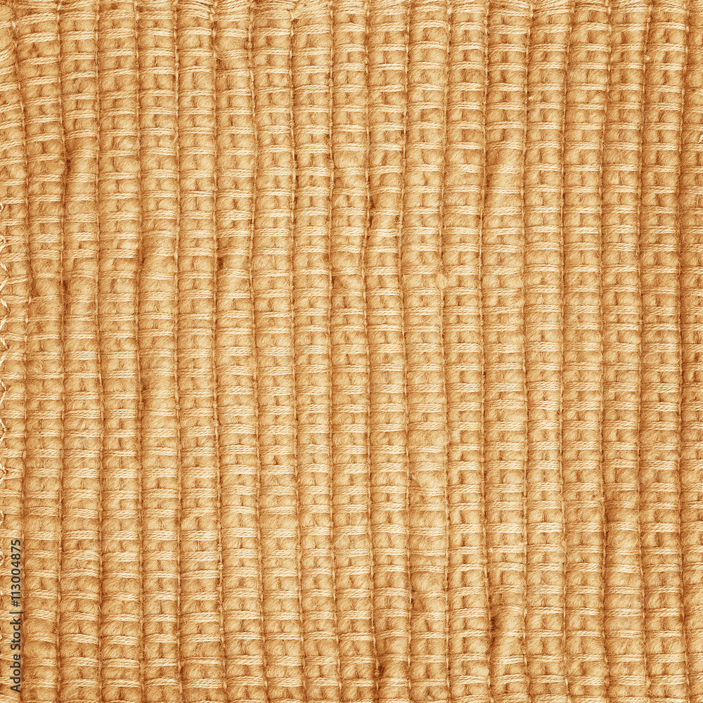 Natural fabric texture for the background.