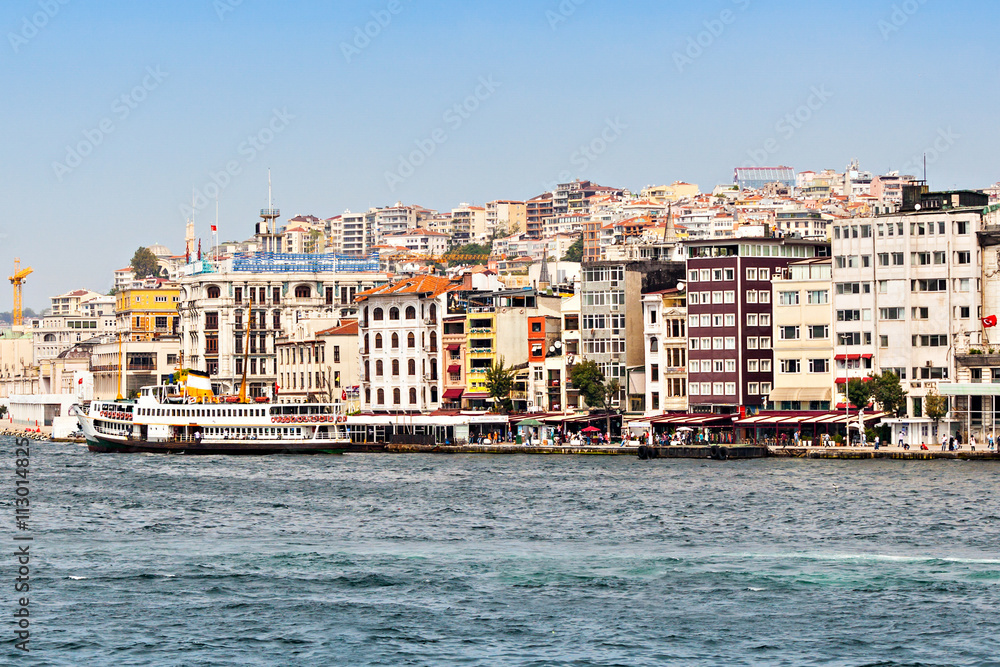 Obraz premium Golden Horn and Bosphorus