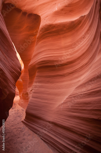 Bend in Slot Canyon