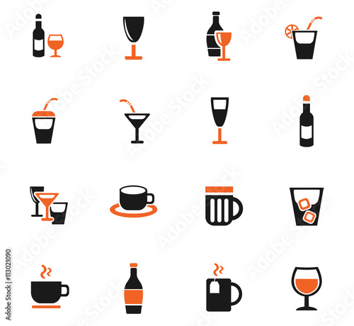 glasses icon set