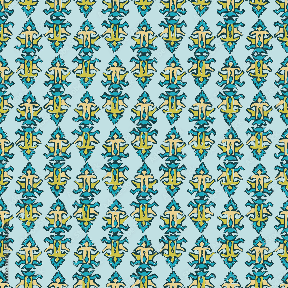 Ethnic boho seamless pattern. Print. Repeating background. Cloth design, wallpaper. Ethnic boho seamless pattern. Print. Repeating background. Cloth design, wallpaper.
