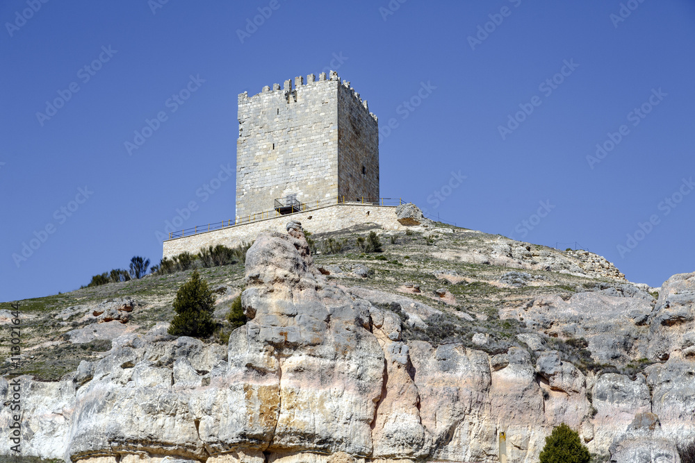 Castle Langa de Duero Spain