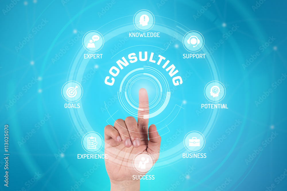 CONSULTING TECHNOLOGY COMMUNICATION TOUCHSCREEN FUTURISTIC CONCE CONSULTING TECHNOLOGY COMMUNICATION TOUCHSCREEN FUTURISTIC CONCE