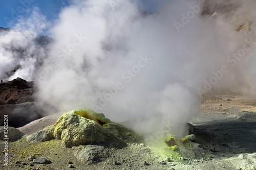 Kamchatka volcano