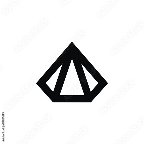 diamond logo vector