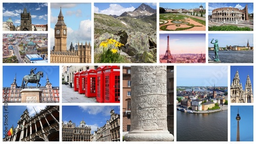 Photography Europe collage