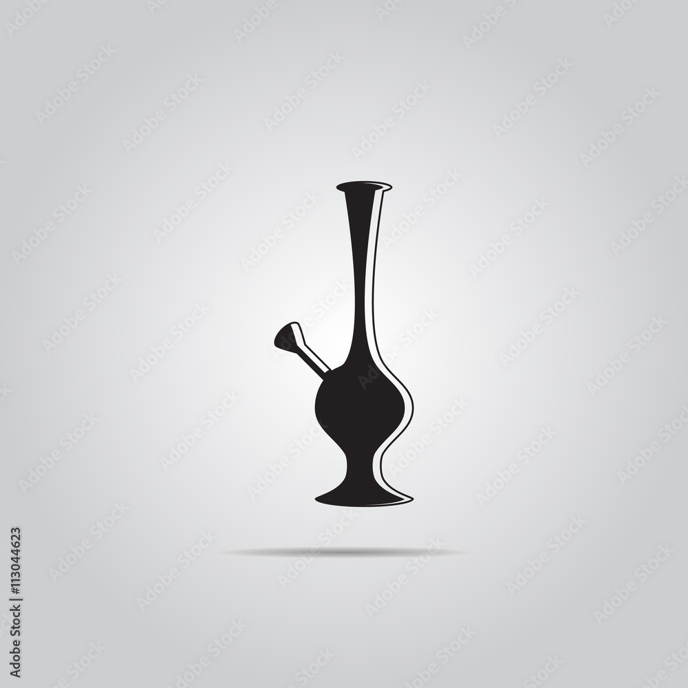 Bong Of Marijuana vector icon Bong Of Marijuana vector icon