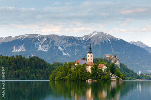 View to lake Bled, Slovenia © indukas