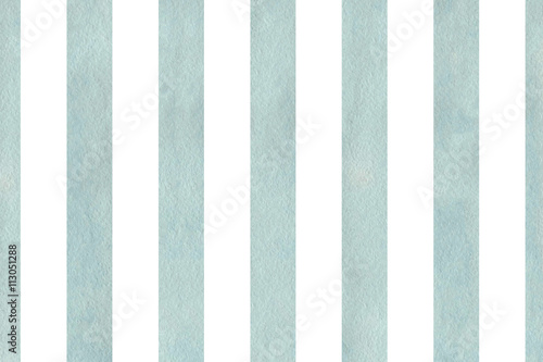 Watercolor blue striped background.