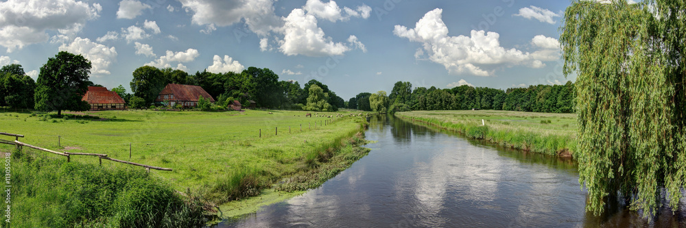 Fluss - Landschaft in Niedersachsen