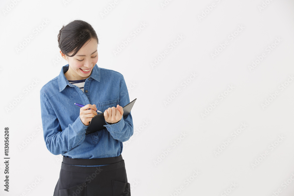 若い女性・サービス業