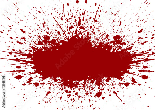 Vector splatter red color background.illustration vector design