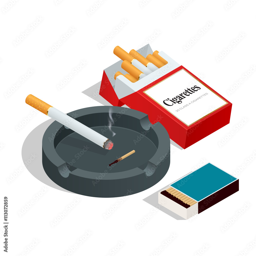 cigarette pack clipart
