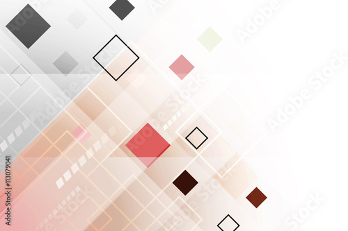 Vector abstract background. Square pattern. Editable design with place for your text.