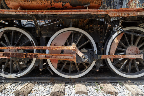 Historical Train Locomotive