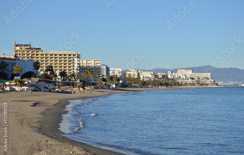 Playa, La Carihuela, Torremolinos, Málaga photo