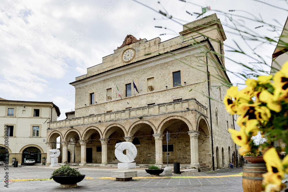 Obraz premium Piazza Montefalco