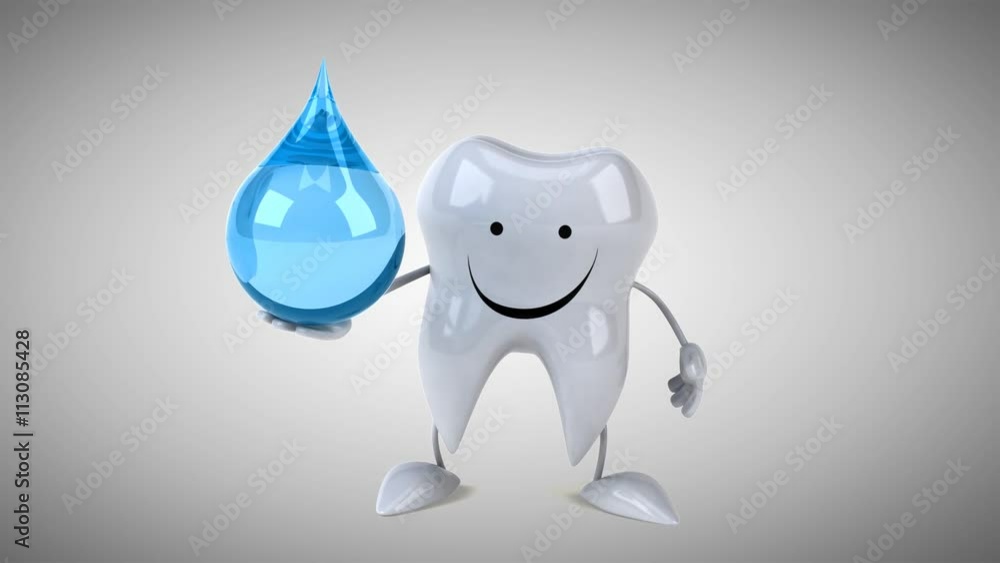 Fun tooth - Computer animation Fun tooth - Computer animation