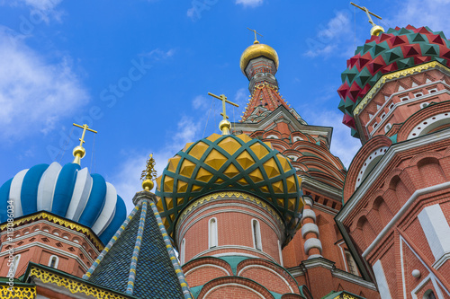 St Basils cathedral on Red Square in Moscow