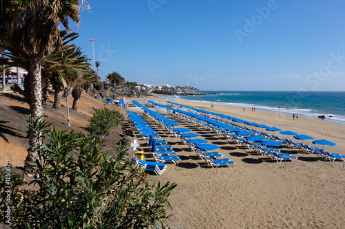 Puerto del Carmen promenade, Lanzarote, Canary islands © Liliya Trott