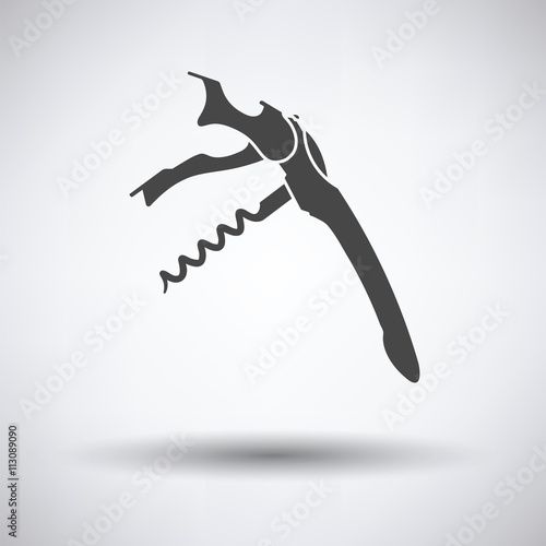 Waiter corkscrew icon