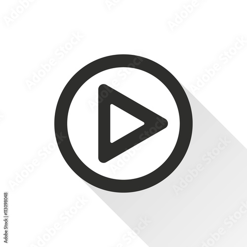 Free Download Start - vector icon. - GFXLoad