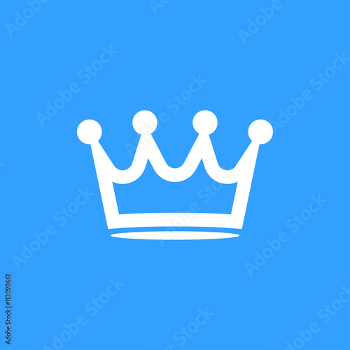 Crown - vector icon.