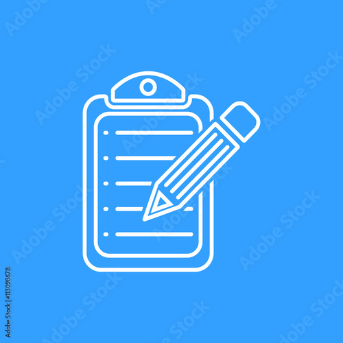 Checklist - vector icon.
