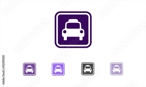 Taxi Icon logo