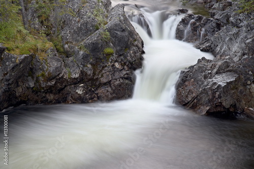 Rancheria Falls, Alaska Highway, Yukon Territory, Canada photo