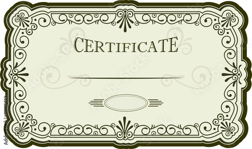 Certificate or diploma, banner, coupon and voucher desig